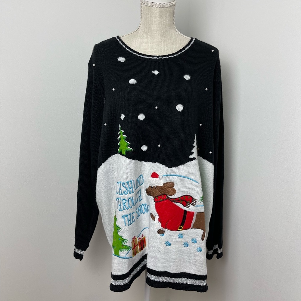 Dachshund Christmas Ugly Sweater